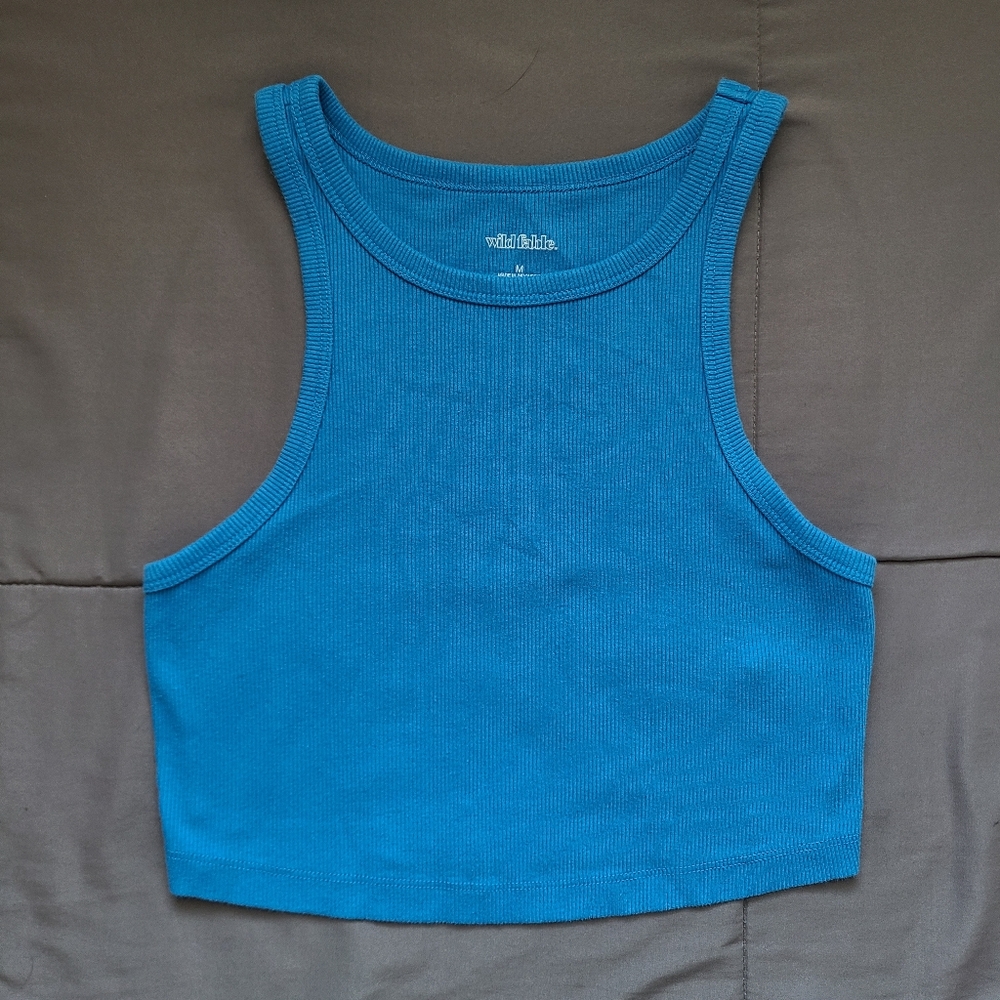 Wild Fable Women's Racerback Crop Top Tank